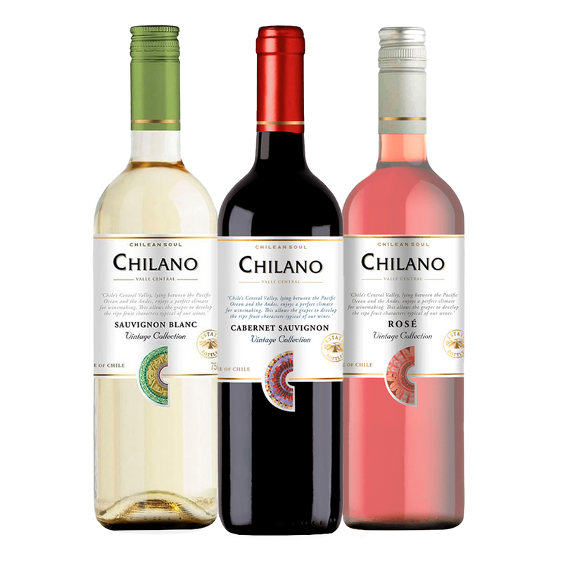 Pack - Chilano Tinto/Branco/Rosé 750ml